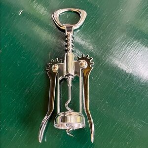 Silver Wing Corkscrew Wine Opener
